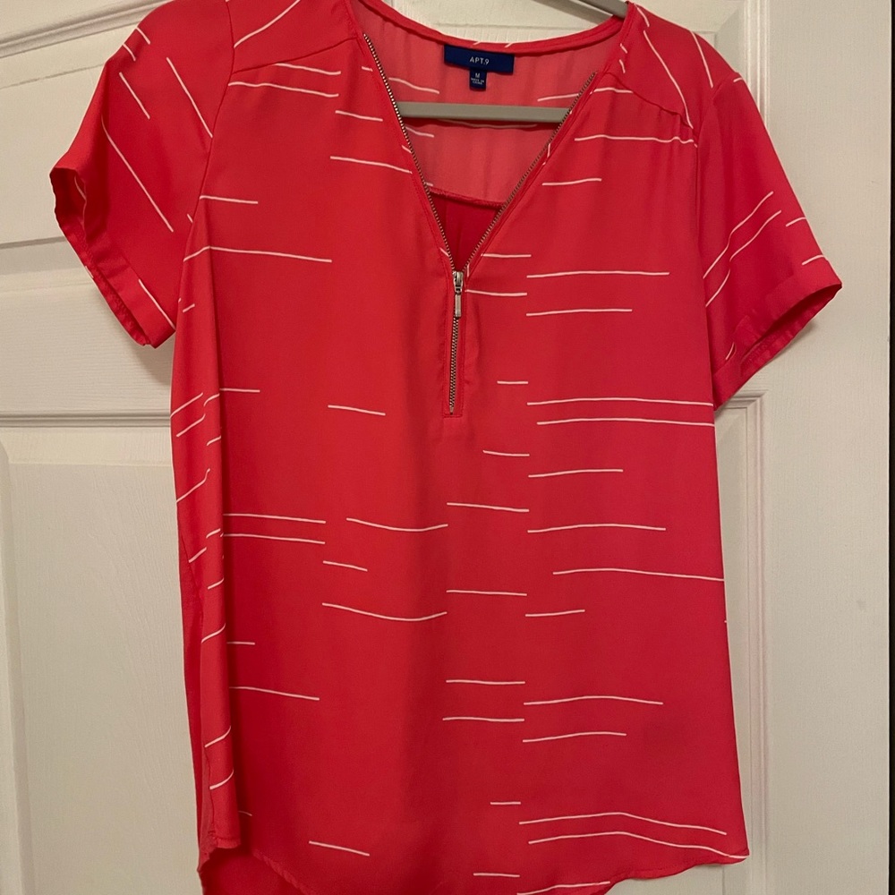 Pink apt 9 short sleeve
